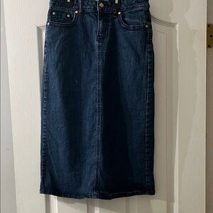 Cato girls denim skirt